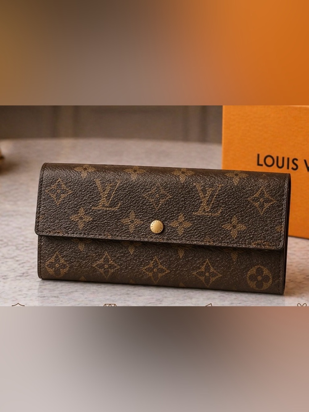 Louis Vuitton Vintage Sarah Monogram Wallet